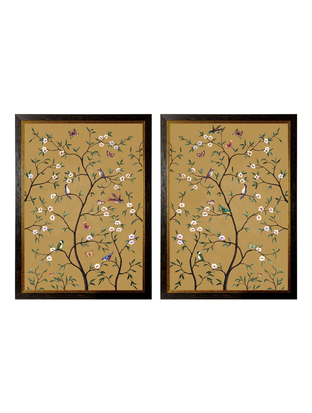 Tree of Life Ochre Set of 2 Cancelled Order - TheArtistsQuarter