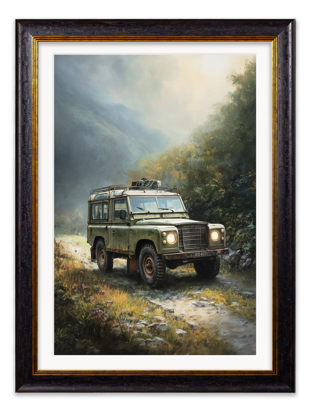 Country Track Defender Green - Oxford Frame