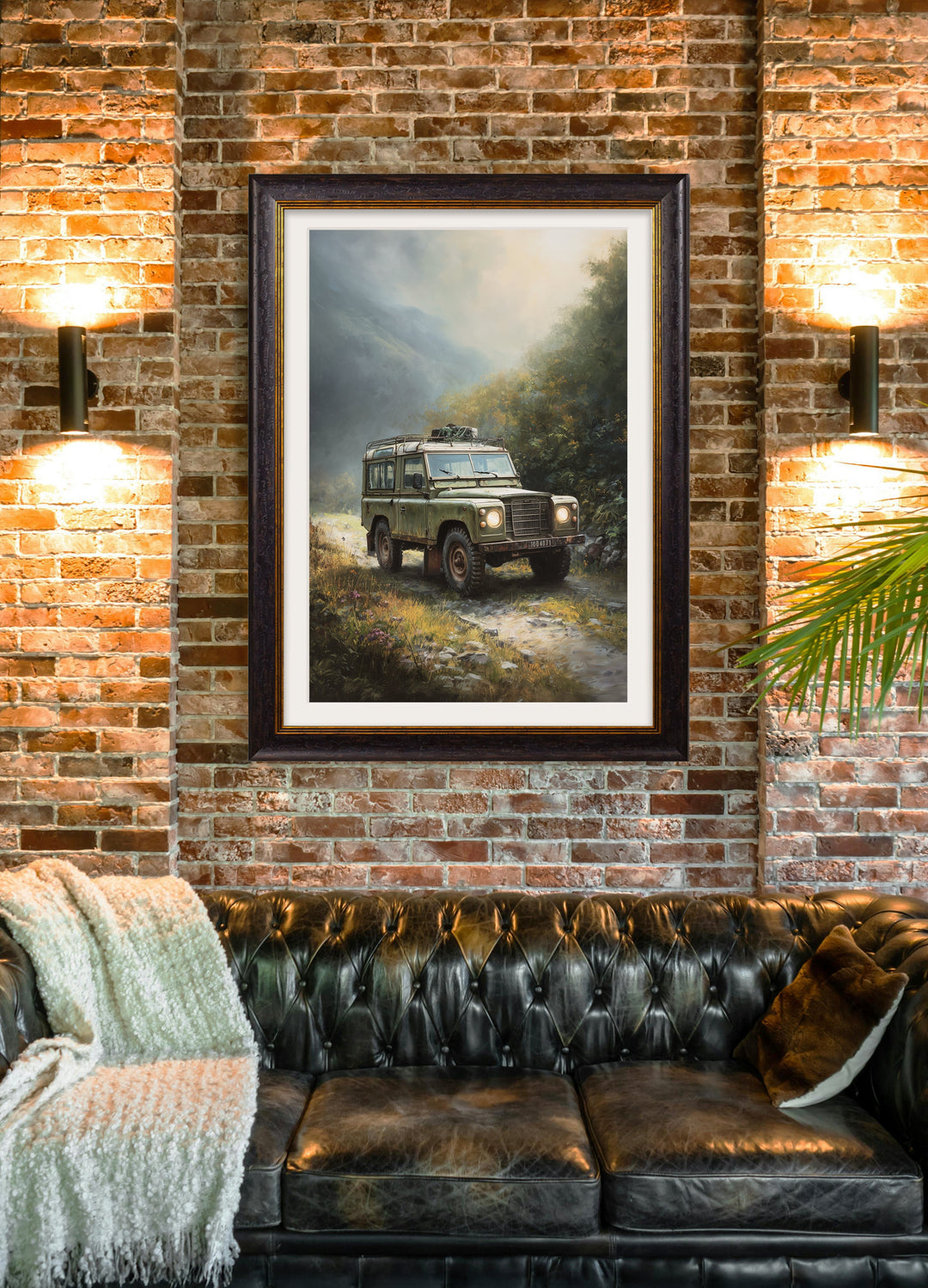 Country Track Defender Green - Oxford Frame