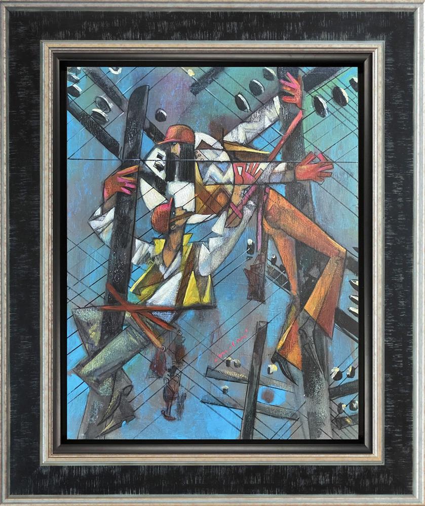 On The Line Of Duty by Andrei Protsouk (Original) - TheArtistsQuarter