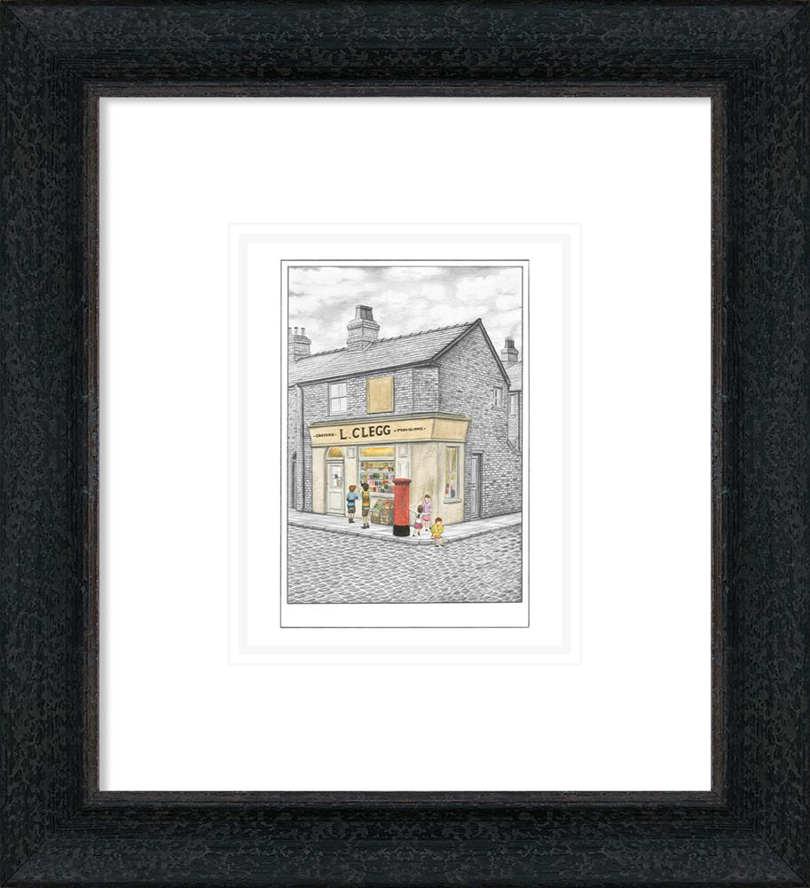 Our Kids Up Shops - Sketch by Leigh Lambert - TheArtistsQuarter
