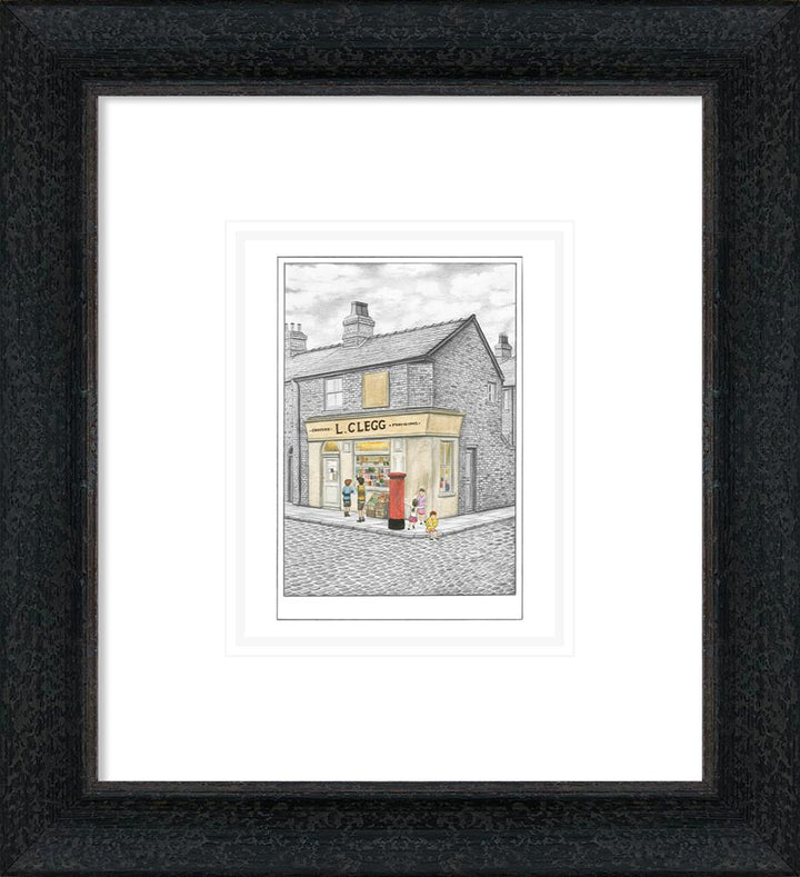 Our Kids Up Shops - Sketch by Leigh Lambert - TheArtistsQuarter