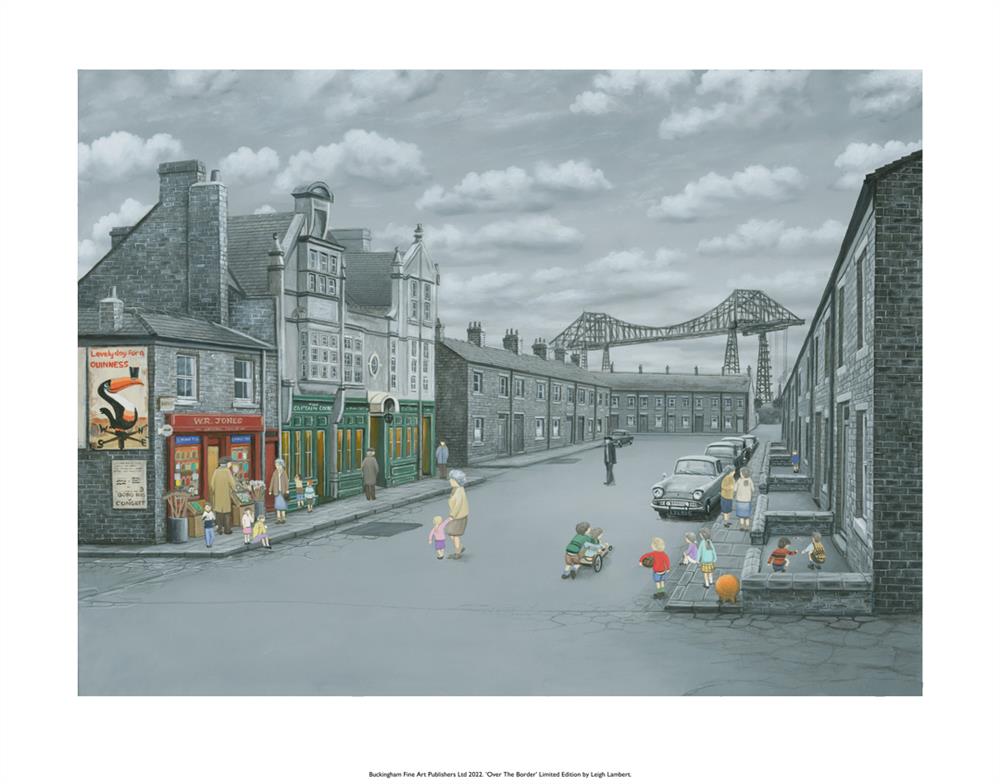Over The Border - Paper - Exclusive by Leigh Lambert - TheArtistsQuarter