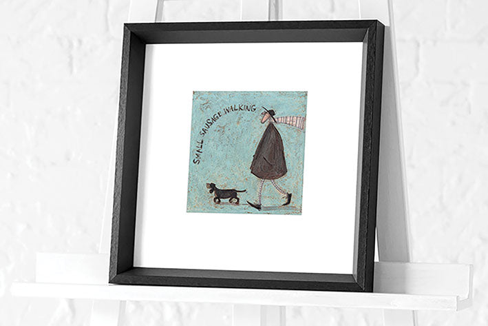 Small Sausage Walking By Sam Toft *NEW* - TheArtistsQuarter
