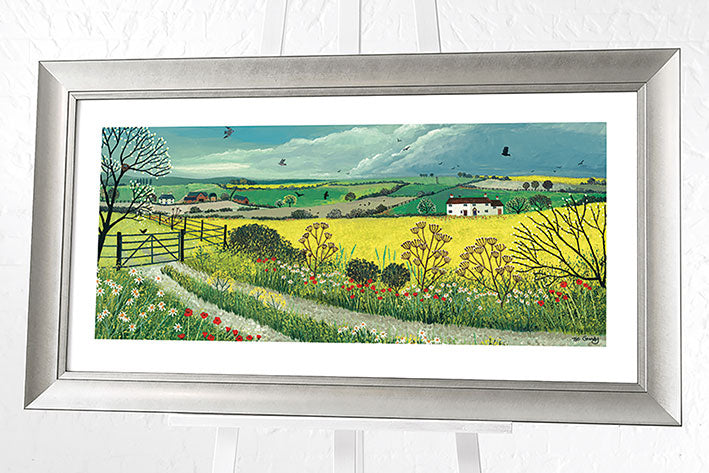 Canola Fields By Jo Grundy. *NEW* - TheArtistsQuarter