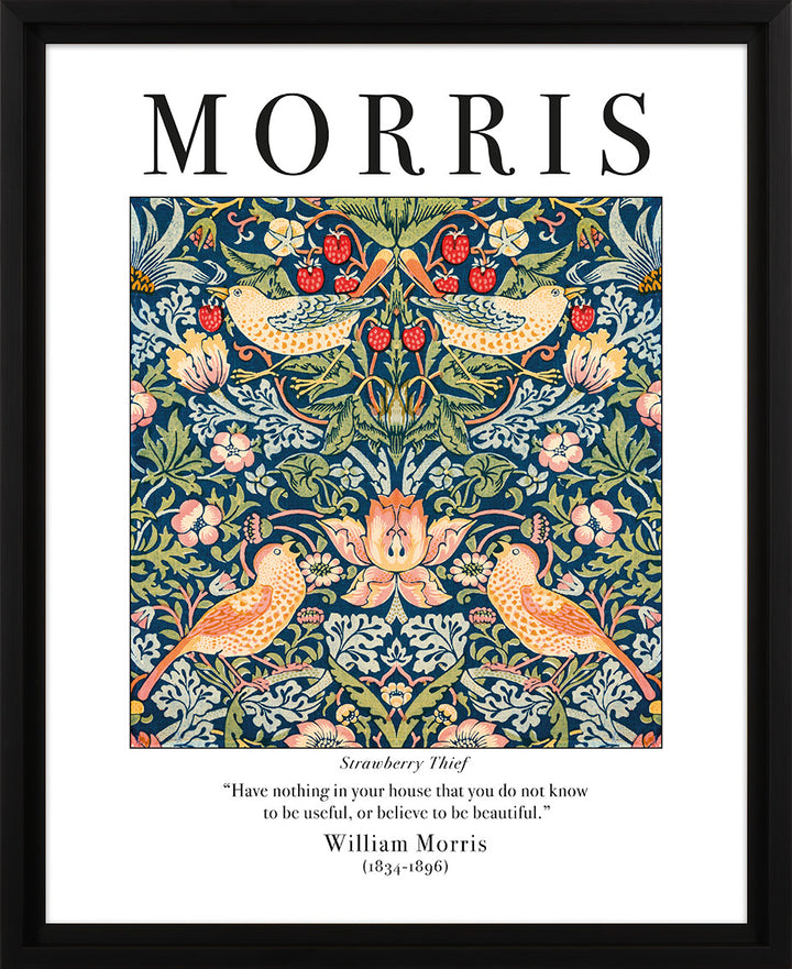 William Morris (Strawberry Thief) - TheArtistsQuarter