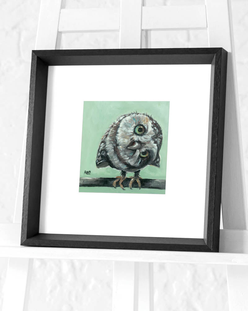 Little Owl By Louise Brown - TheArtistsQuarter