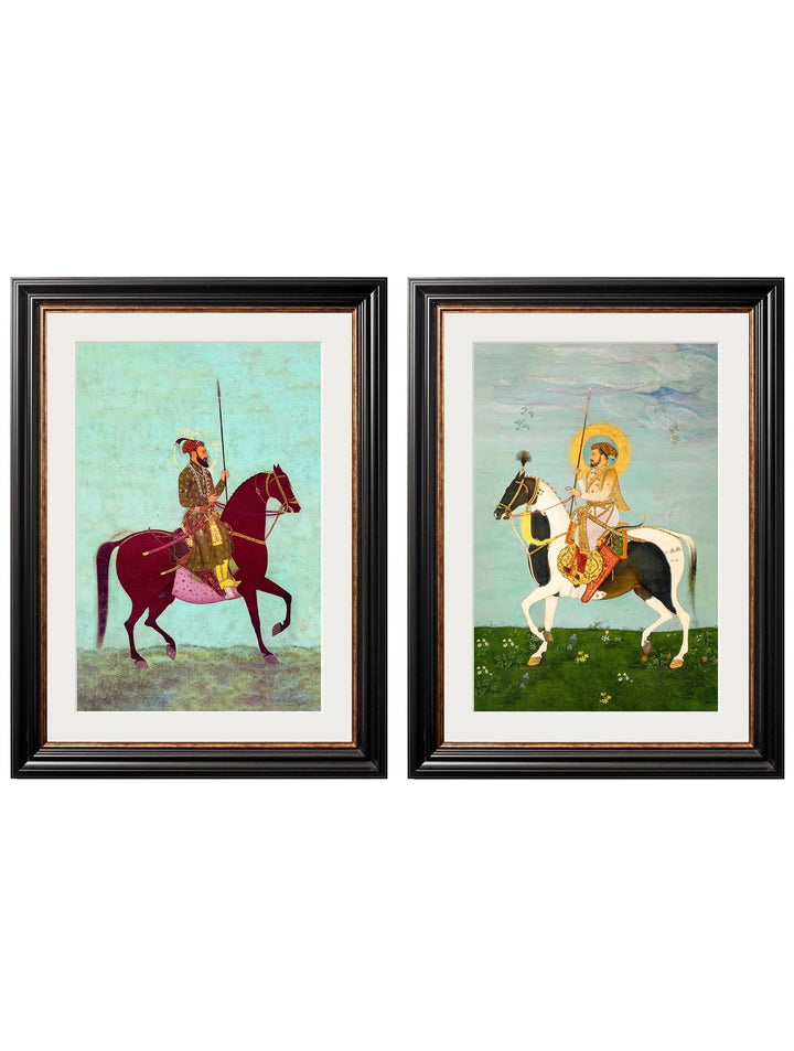 Mughals Horsemen - TheArtistsQuarter