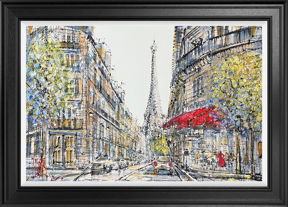 Paris Avenue By Nigel Cooke (Signed Limited Edition on Canvas) - TheArtistsQuarter