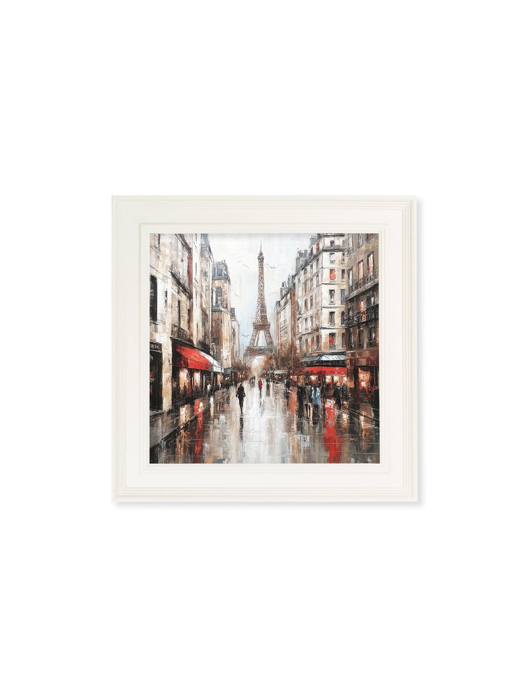 Paris Eiffel Tower - Cream Hurstwood Square Frame