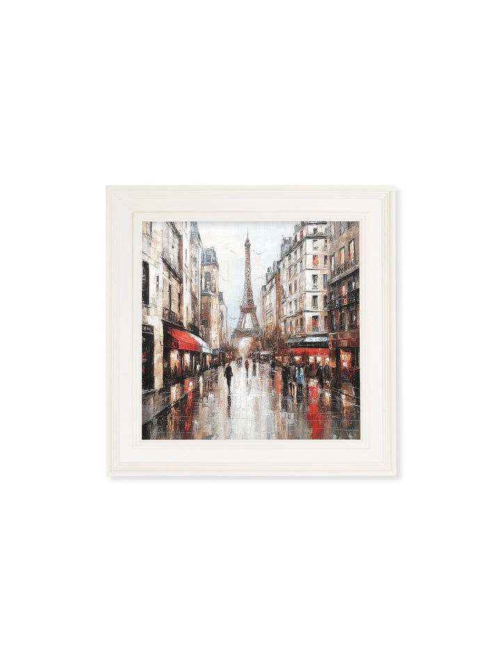 Paris Eiffel Tower - Cream Hurstwood Square Frame