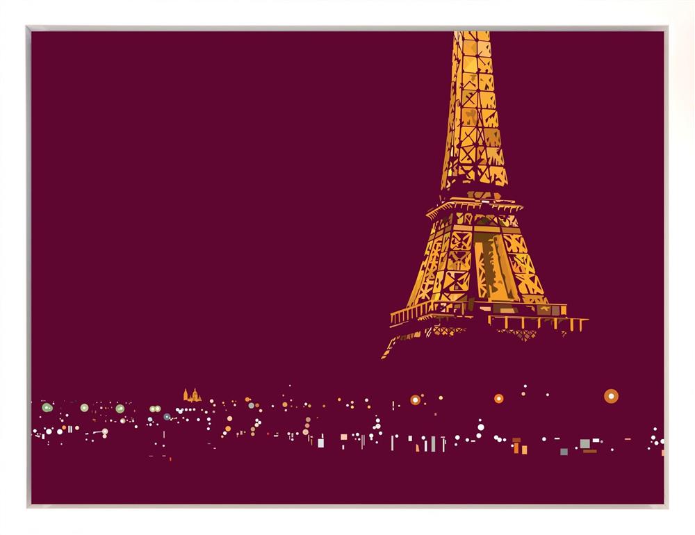 Parisian Nights - Canvas Deluxe by Oshe (Limited Edition) - TheArtistsQuarter