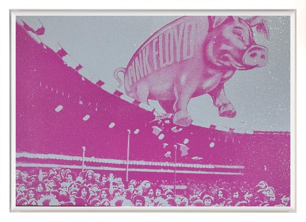 Pink Floyd At Wembley by Fezz (Original) - TheArtistsQuarter