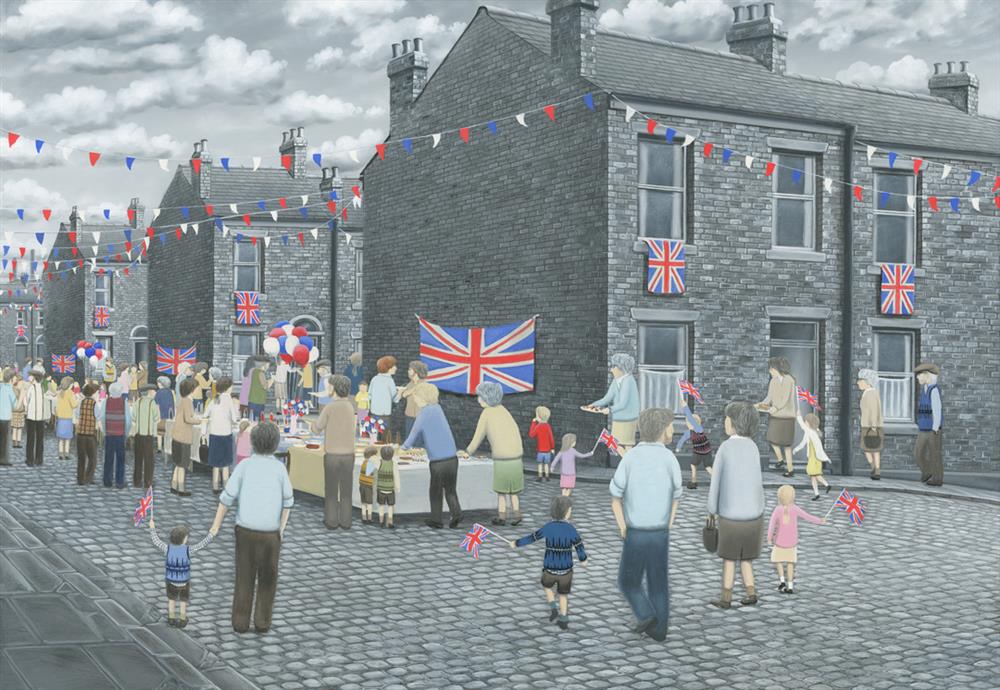 Pride of Britain - Canvas by Leigh Lambert - TheArtistsQuarter