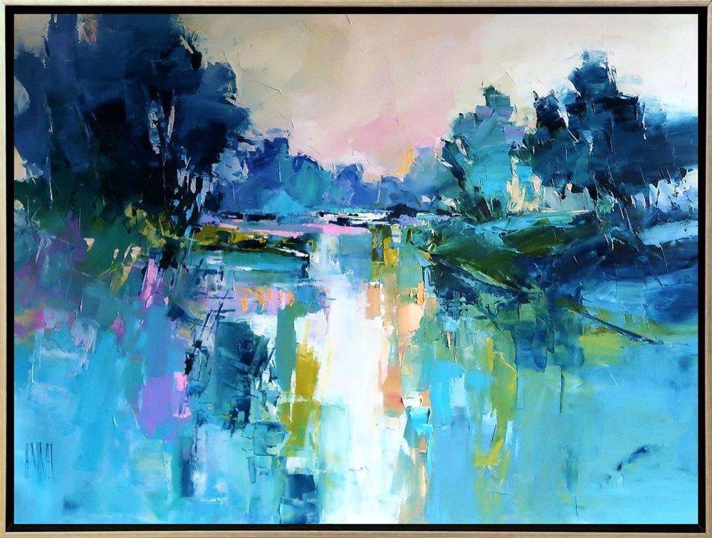 Promenade Du Bocage by Hervé Lenouvel (Original) - TheArtistsQuarter