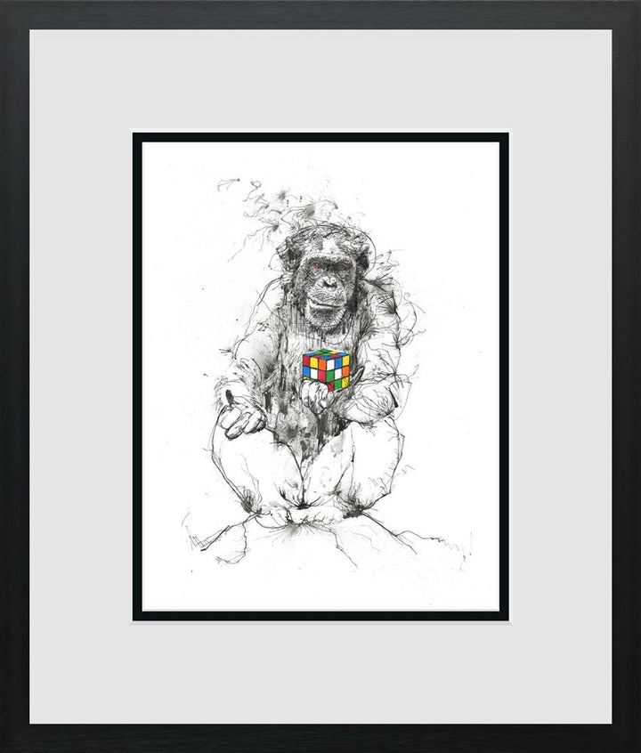 Puzzled - Miniature by Scott Tetlow - TheArtistsQuarter