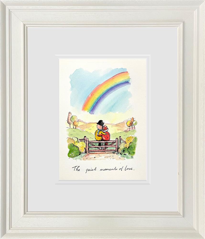 Quiet Moments Of Love  - Sketch by Michael Abrams (Original) - TheArtistsQuarter