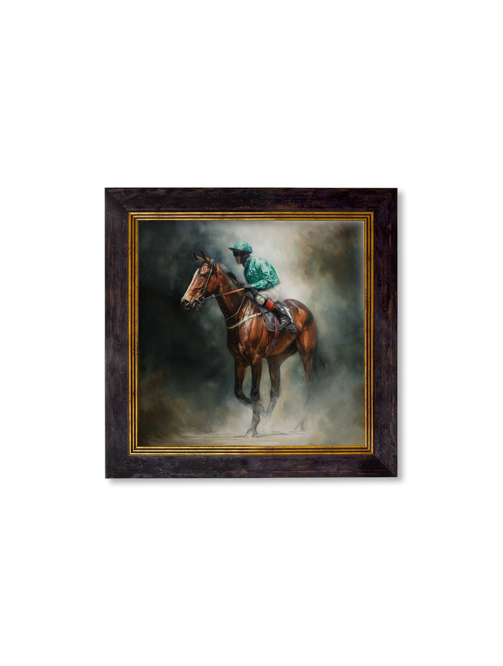 The Irish Racehorses - Oxford Square Frame