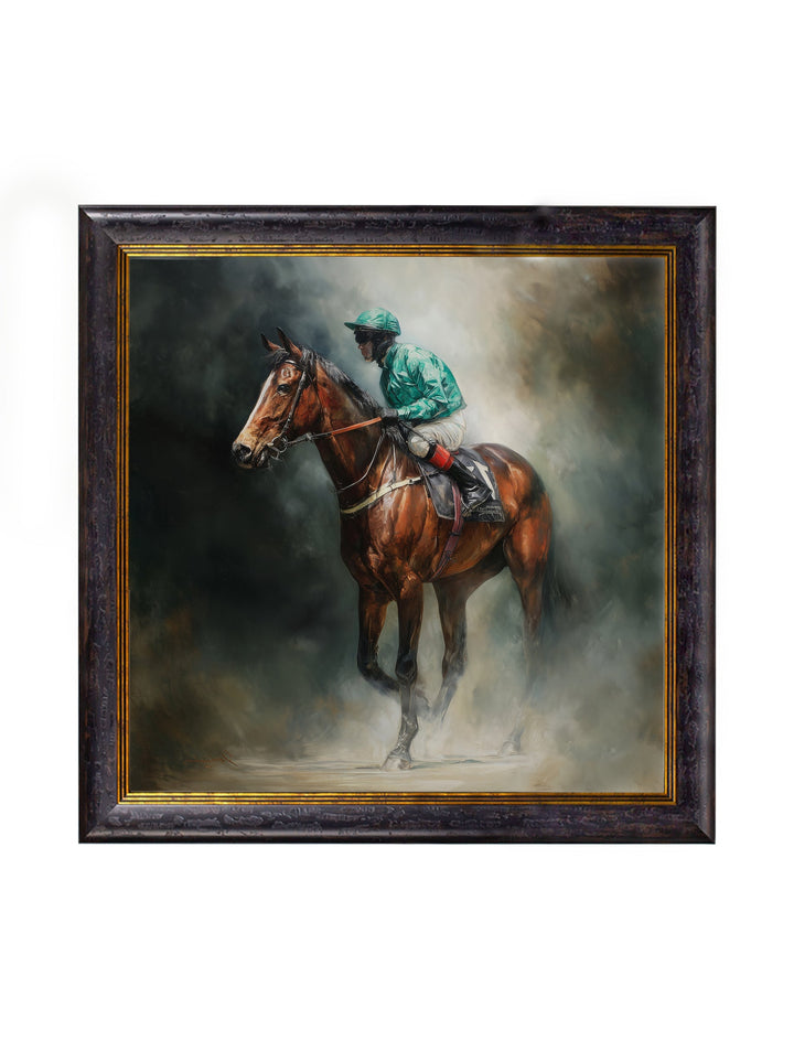 The Irish Racehorses - Oxford Square Frame