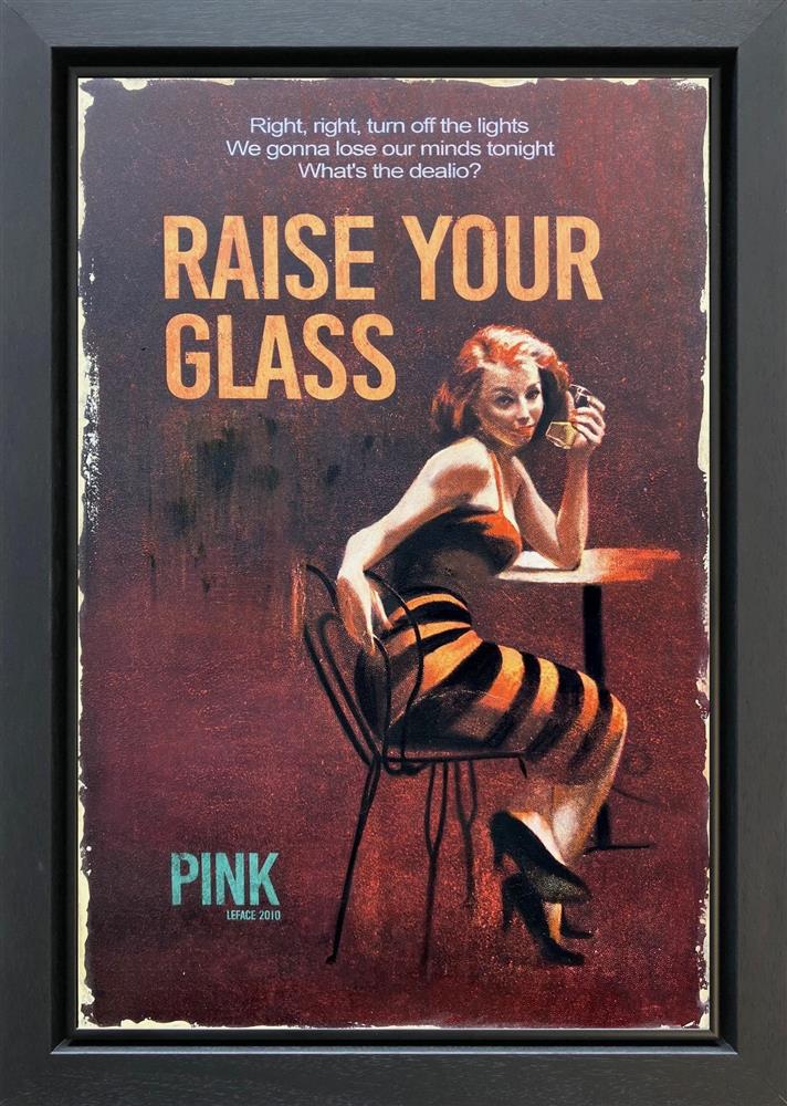 Raise Your Glass by Linda Charles (Original) - TheArtistsQuarter
