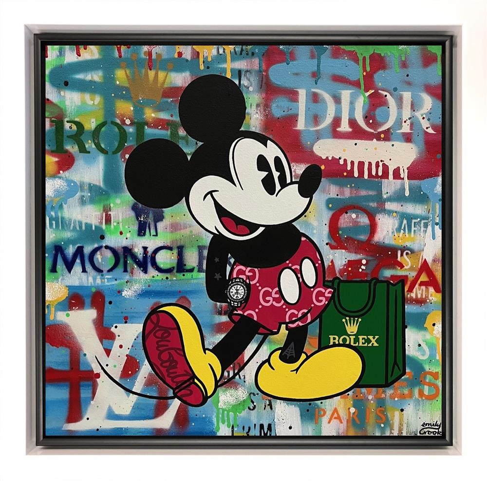 Retro Mickey by Emily Crook (Original) - TheArtistsQuarter