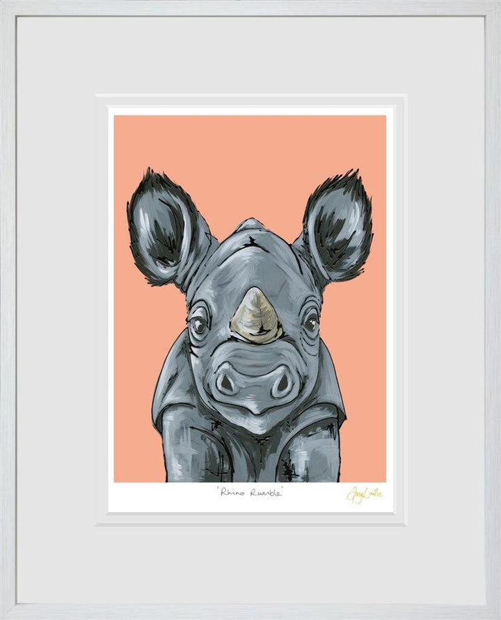 Rhino Rumble by Amy Louise - TheArtistsQuarter