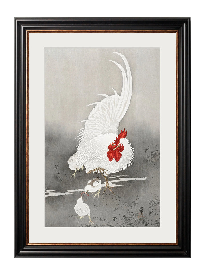 c.1910 Roosters - Ohara Koson - TheArtistsQuarter