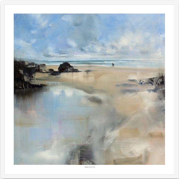Beach Stroll II By Julie Brunn - TheArtistsQuarter