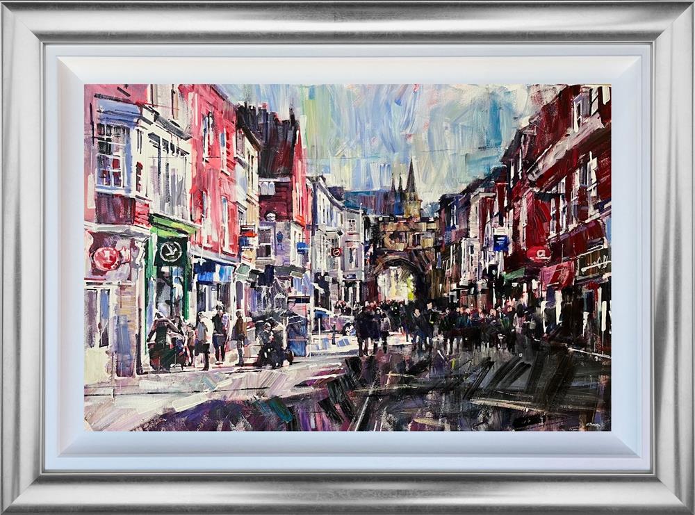 Salisbury Street by Colin Brown (Original) - TheArtistsQuarter