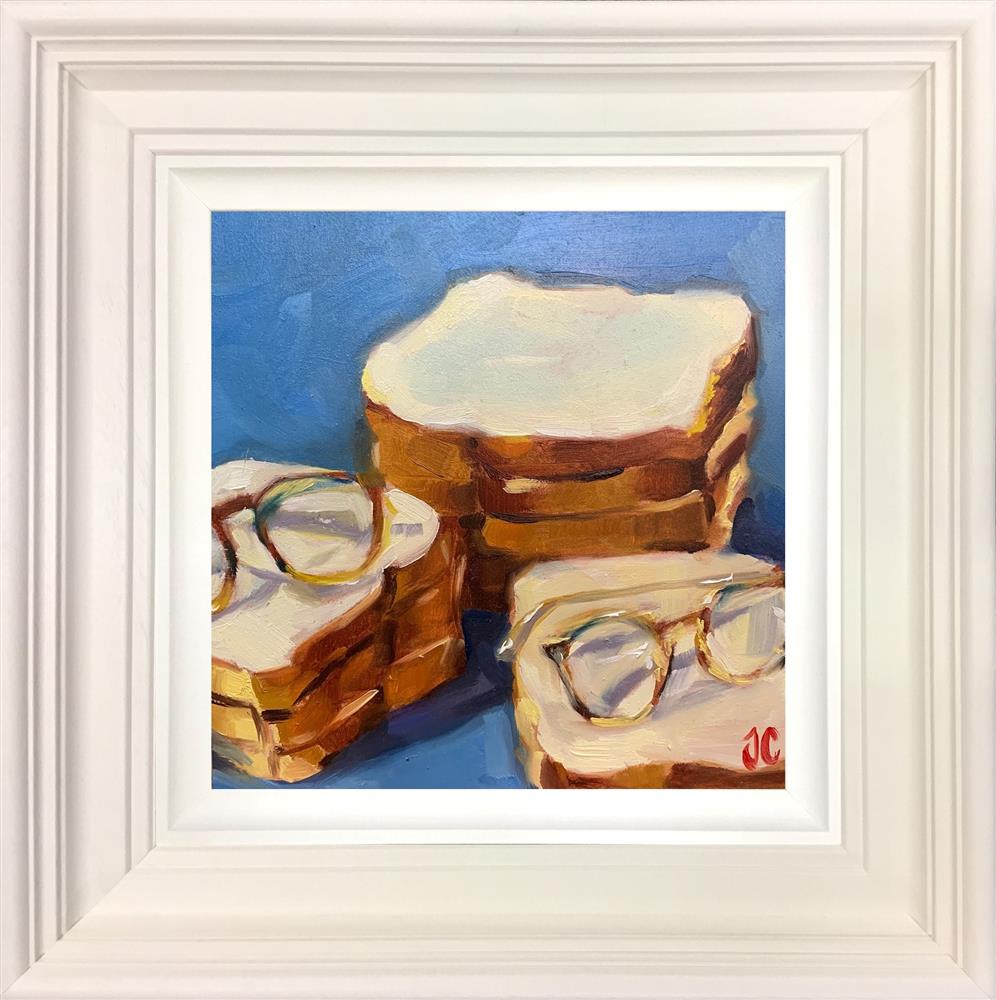 Sandwiches And Glasses by Joss Clapson (Original) - TheArtistsQuarter