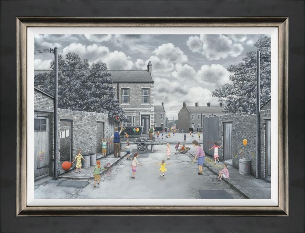 School's Out For Summer - Canvas Artist Proof by Leigh Lambert - TheArtistsQuarter