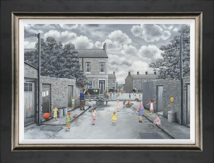 School's Out For Summer - Canvas Artist Proof by Leigh Lambert - TheArtistsQuarter