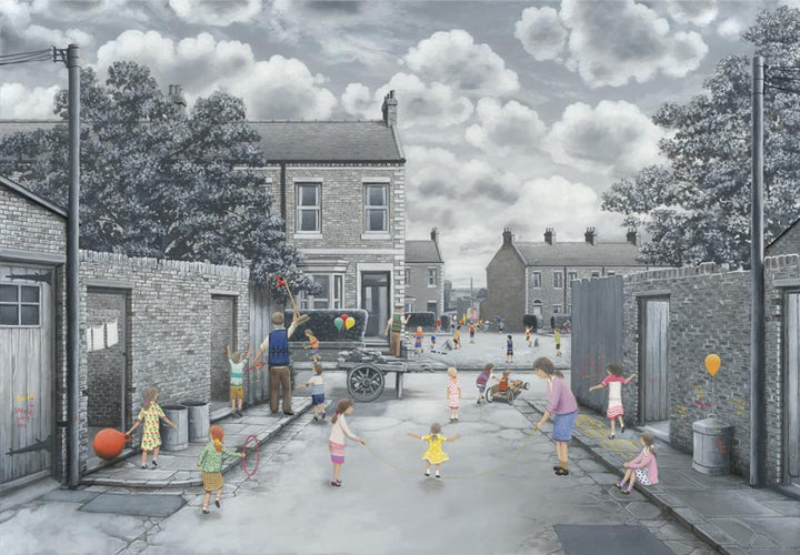 School's Out For Summer - Paper Artist Proof by Leigh Lambert - TheArtistsQuarter