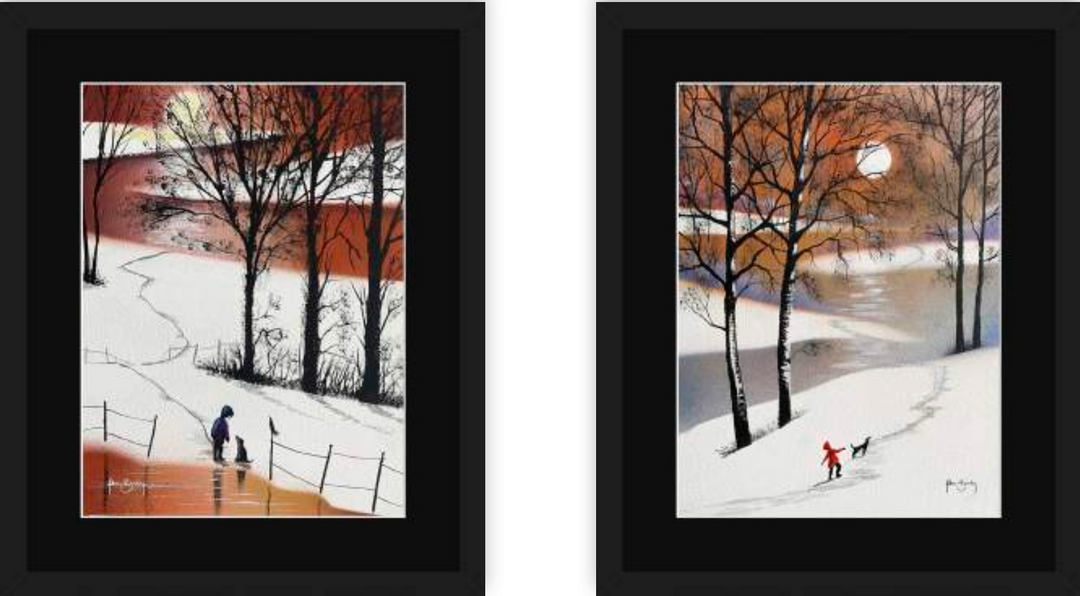 A Winter Walk By Adam Barsby - TheArtistsQuarter