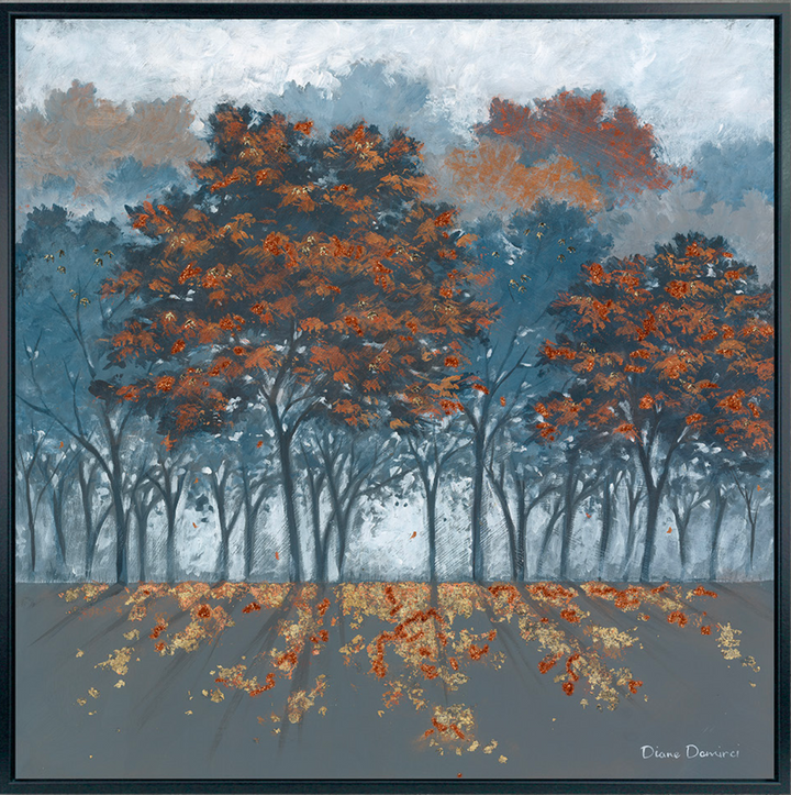 Light on the Leaves by Diane Demirci - TheArtistsQuarter