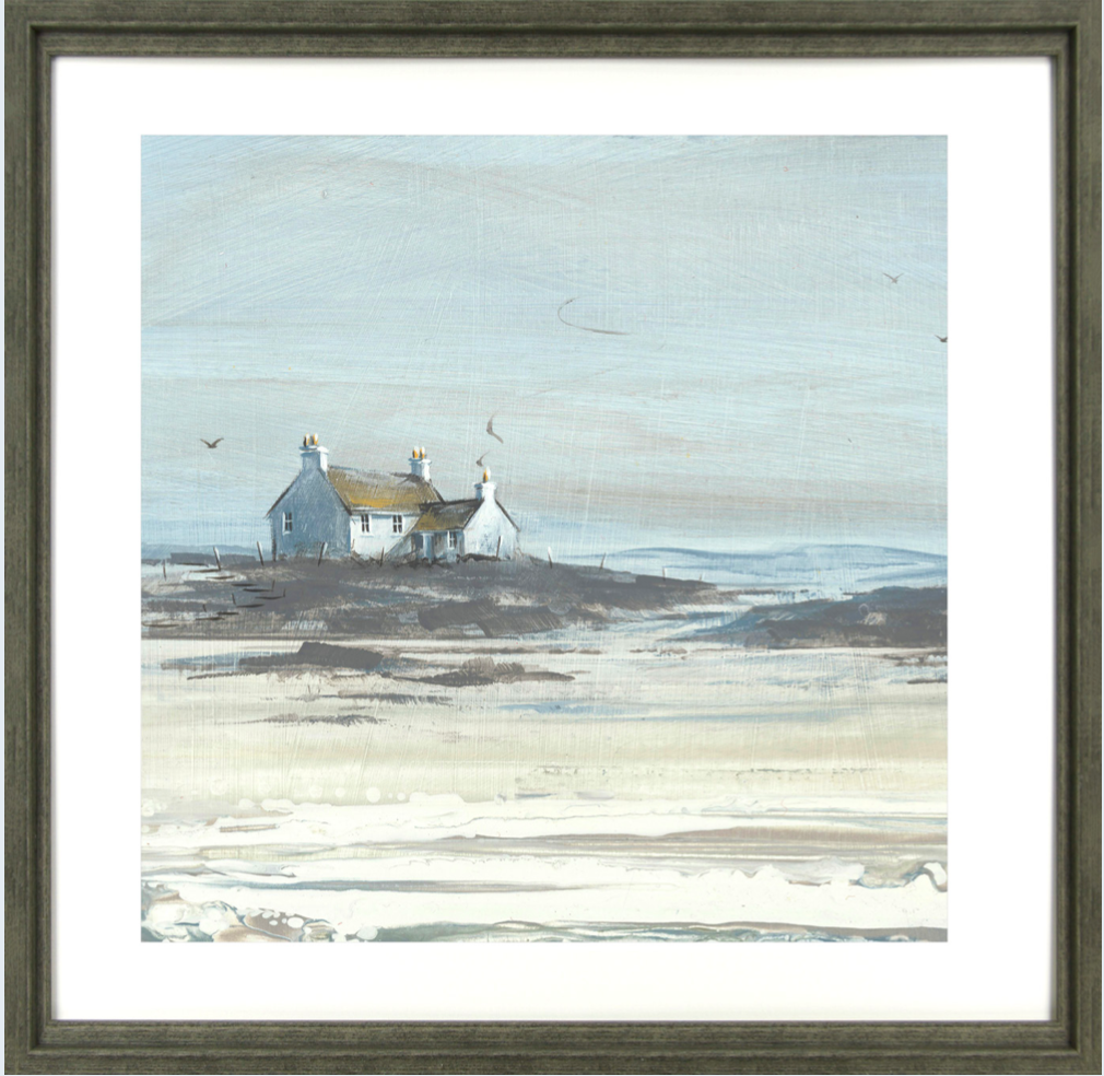 Sea Shore Cottages 1 By Diane Demirci *NEW* - TheArtistsQuarter