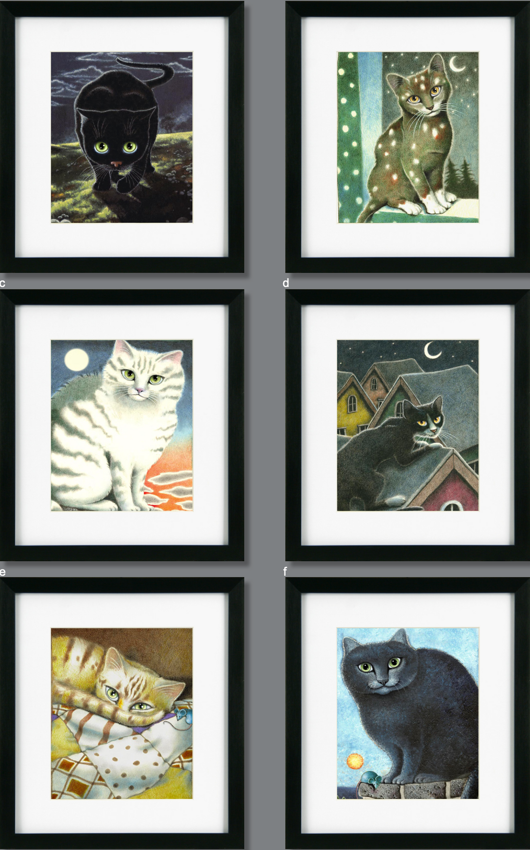 Seely Cats 1 By Laura Seely *NEW* - TheArtistsQuarter