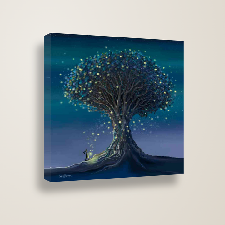 Follow Your Dreams (Canvas) By Catherine Stephenson - TheArtistsQuarter