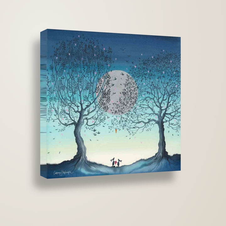 Hope Moon II (Canvas) By Catherine Stephenson *EXCLUSIVE* - TheArtistsQuarter