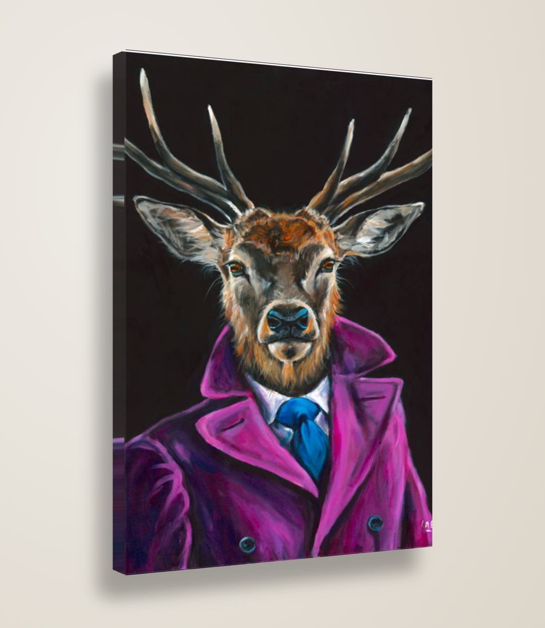 Randolph (Canvas) By Louise Brown *EXCLUSIVE* - TheArtistsQuarter