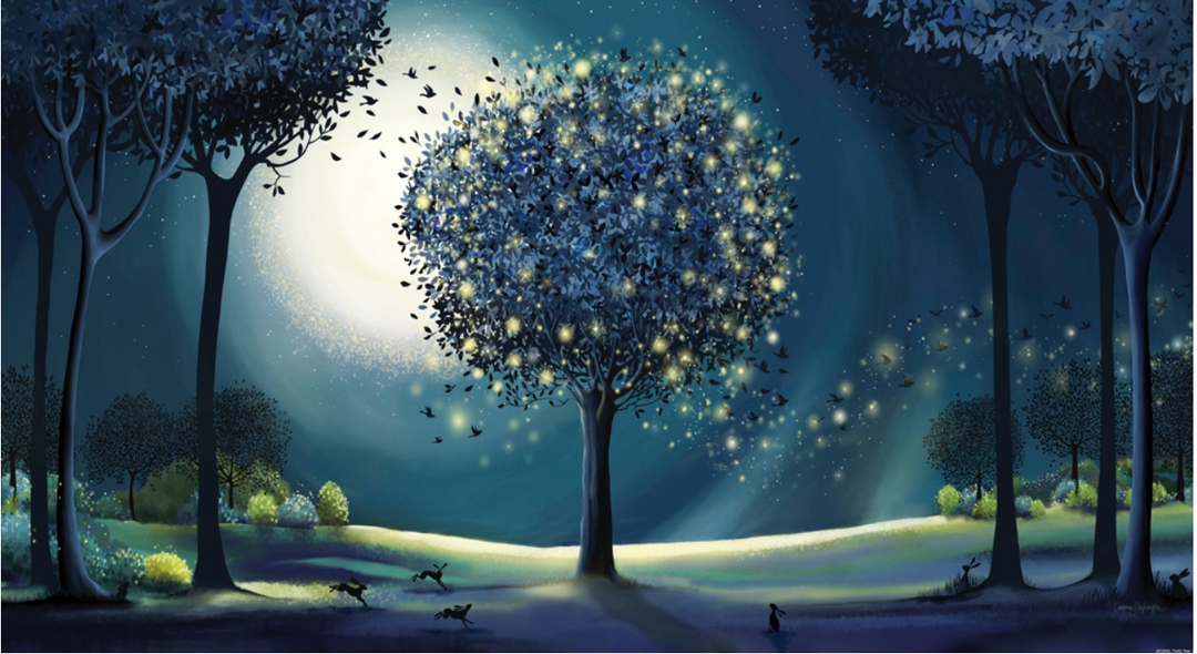 Firefly Tree (Canvas) By Catherine Stephenson *EXCLUSIVE* *Delivery mid June