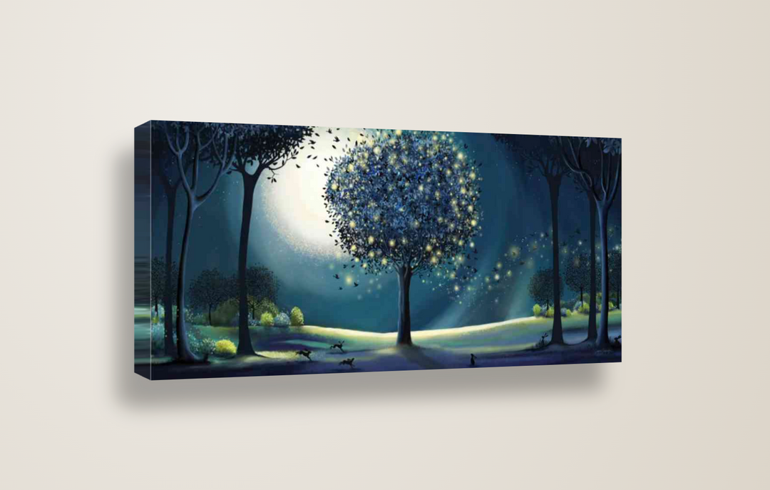 Firefly Tree (Canvas) By Catherine Stephenson *EXCLUSIVE* *Delivery mid June