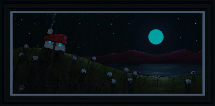 Glimmering Night By Geoff Beckett