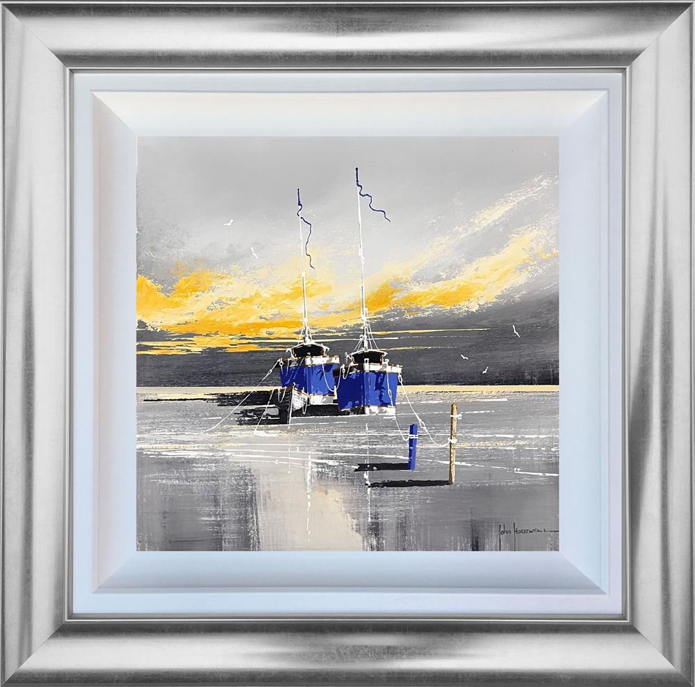 Silent Moorings by John Horsewell (Original) - TheArtistsQuarter
