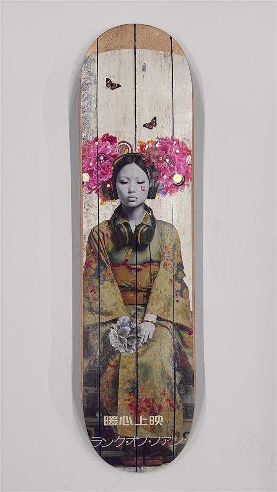 Sit And Stare - Single Skatedeck by The Trunk Of Funk (Limited Edition) - TheArtistsQuarter
