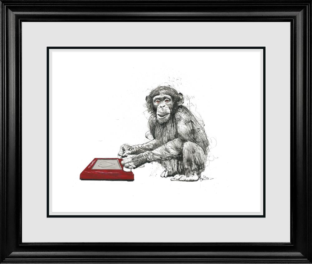 Sketch, Erase And Sketch Again by Scott Tetlow (Original) - TheArtistsQuarter