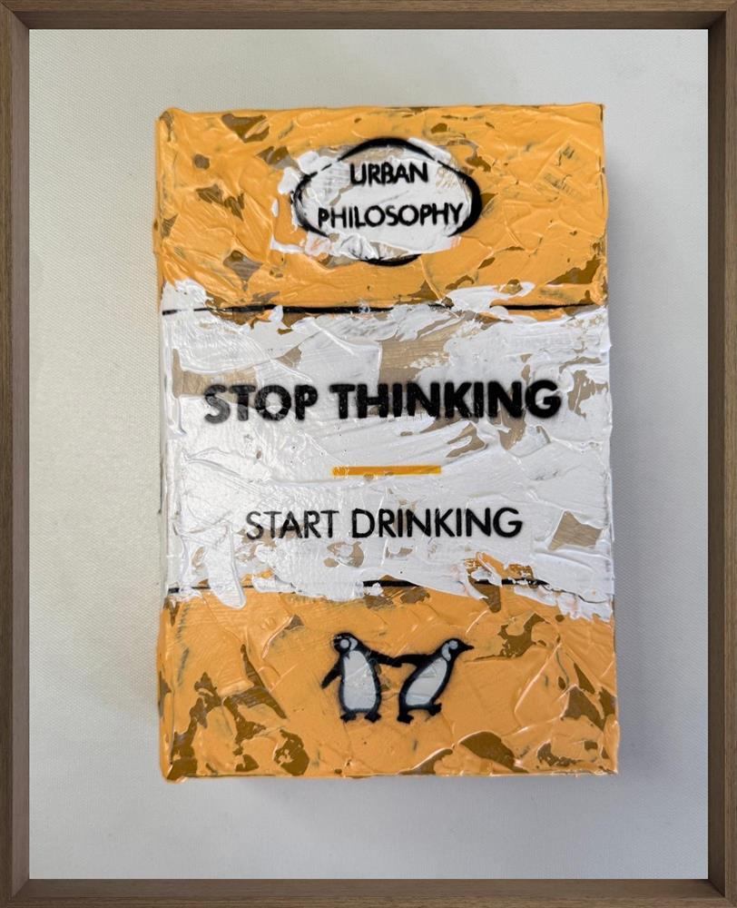 Start Drinking - Mini Storybook by Hue Folk (Original) - TheArtistsQuarter