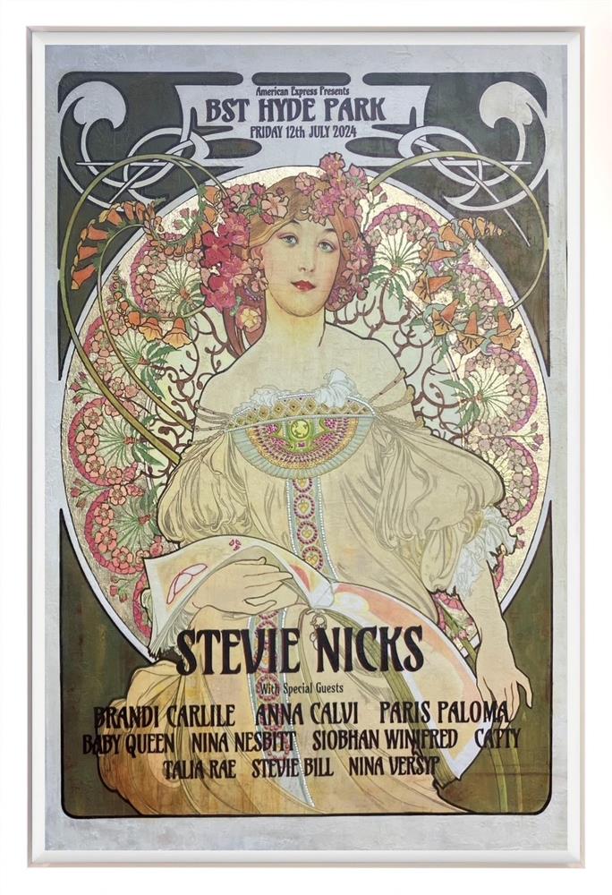 Stevie Nicks - Hyde Park, London July 2024 by Linda Charles (Original) - TheArtistsQuarter