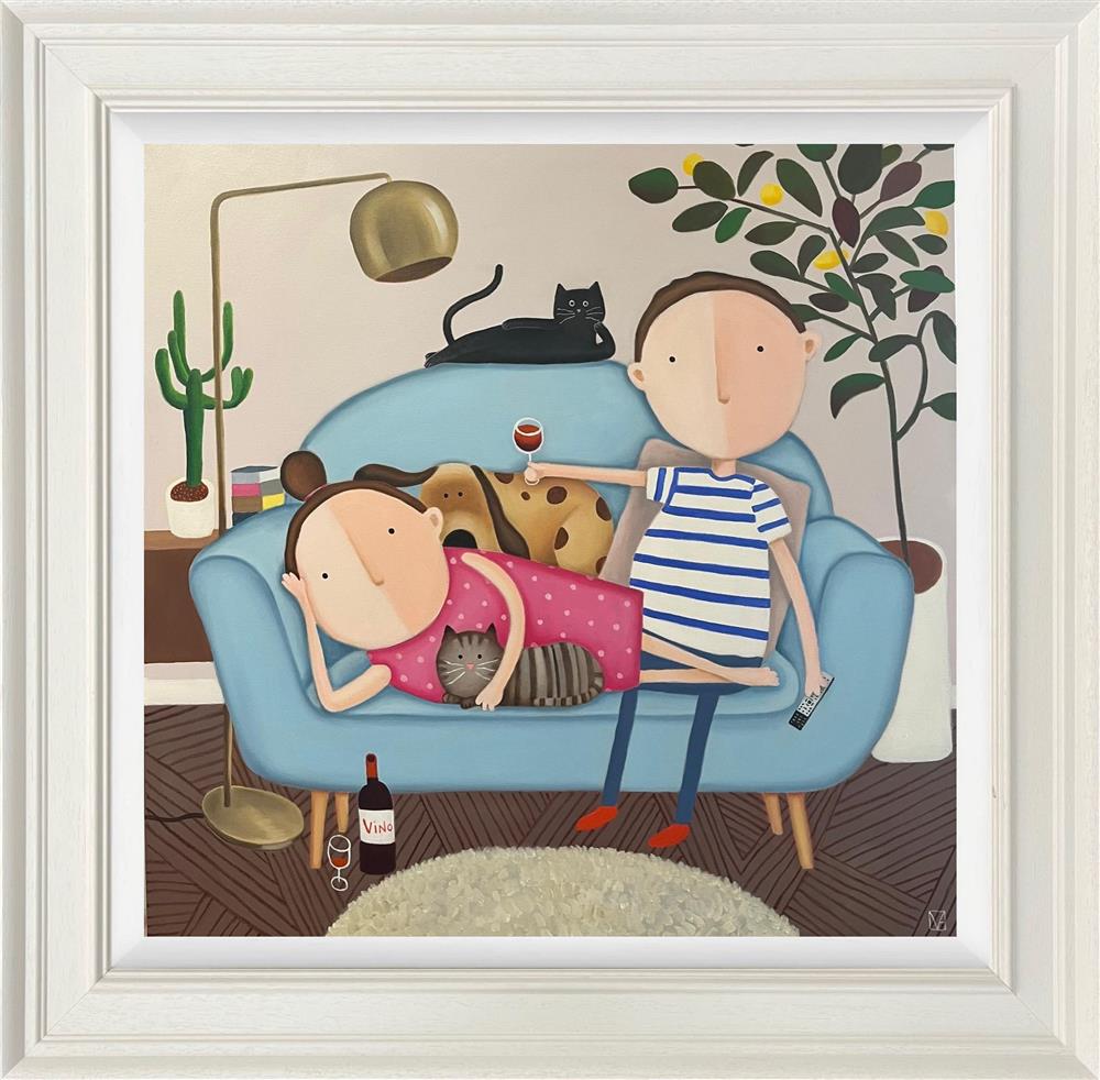 Still Life With Couch Potatoes by Michael Abrams (Original) - TheArtistsQuarter