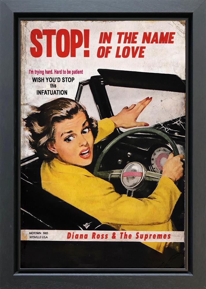 Stop! By Linda Charles (Original) - TheArtistsQuarter